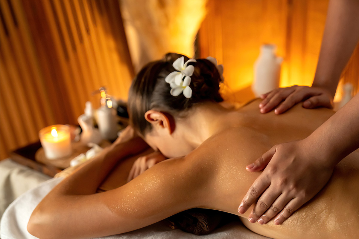 Aromaöl- / Wellnessmassage